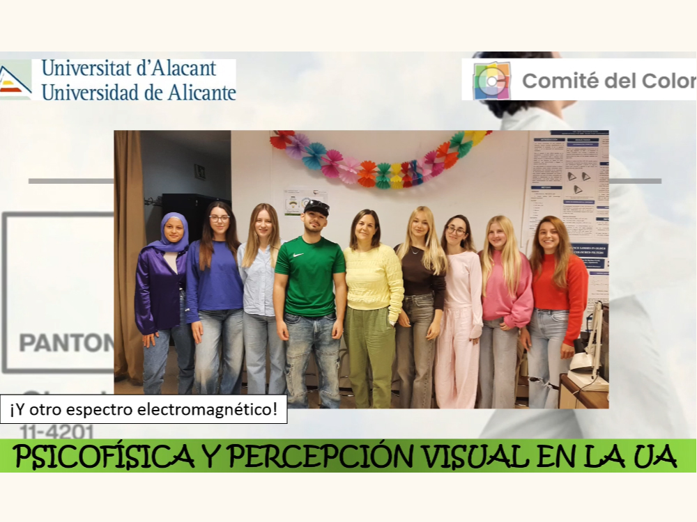Vídeo Día Internacional del Color - Universidad de Alicante